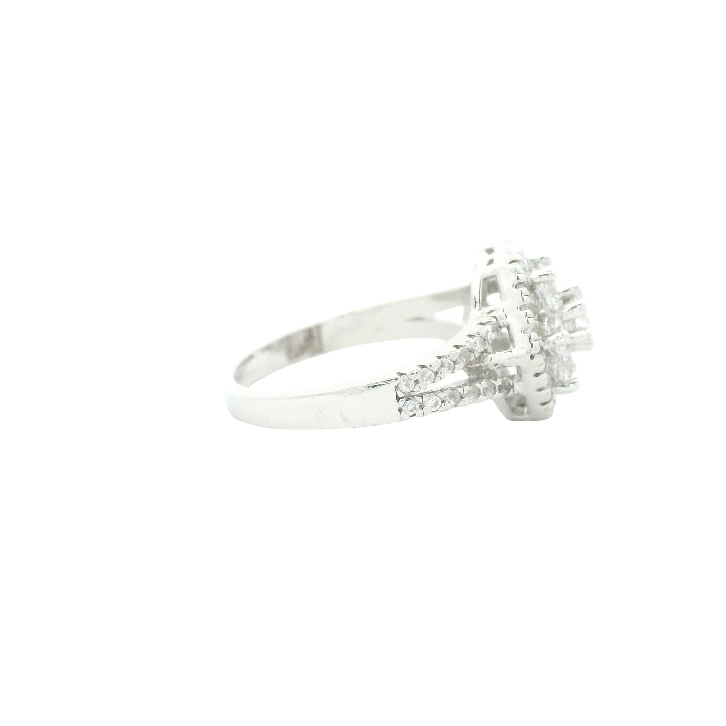 2.85 Ct Cubic Zirconia 925 Sterling Silver Ring