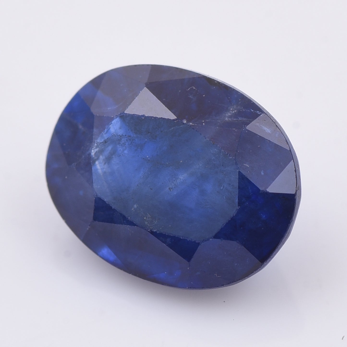 1.85 Natural Corundum Sapphire Oval Mixed Cut Gemstone