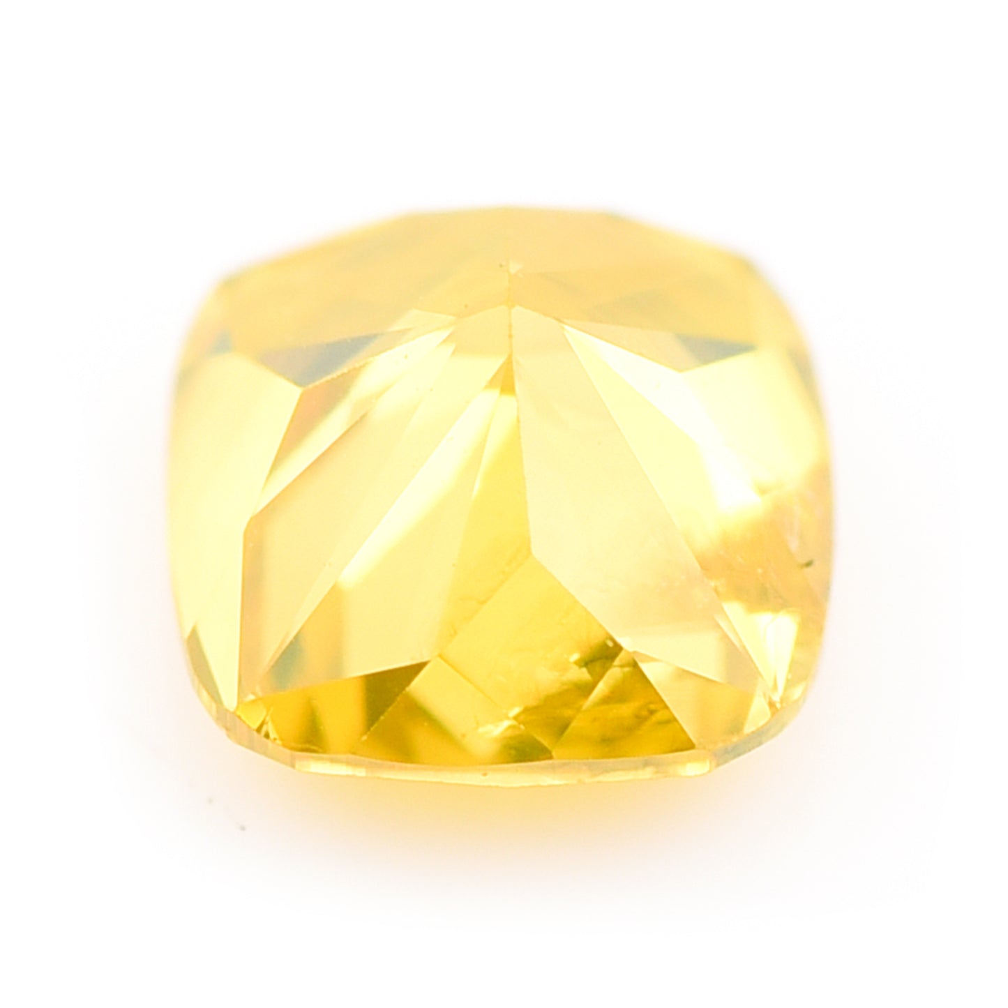 0.34 Yellow Diamond Cushion Loose Diamond