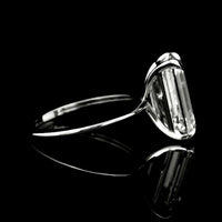 6.30 Carats Lab Grown Diamond 14K Gold Ring
