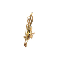 No Brand - K18 - Sapphire 0.03ct Diamond 1.24ct Pendant Brooch