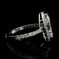 2.24 Carats Lab Grown Diamond 14K Gold Ring