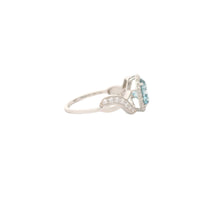 1.98 Carats Blue Lab Grown Diamond 14K Gold Ring