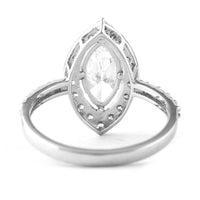 2.14 Carats Lab Grown Diamond 950 Platinum Ring