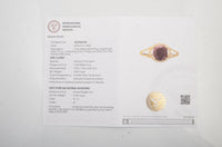 2.18 Ct Natural Codundum Ruby 14K Gold Ring