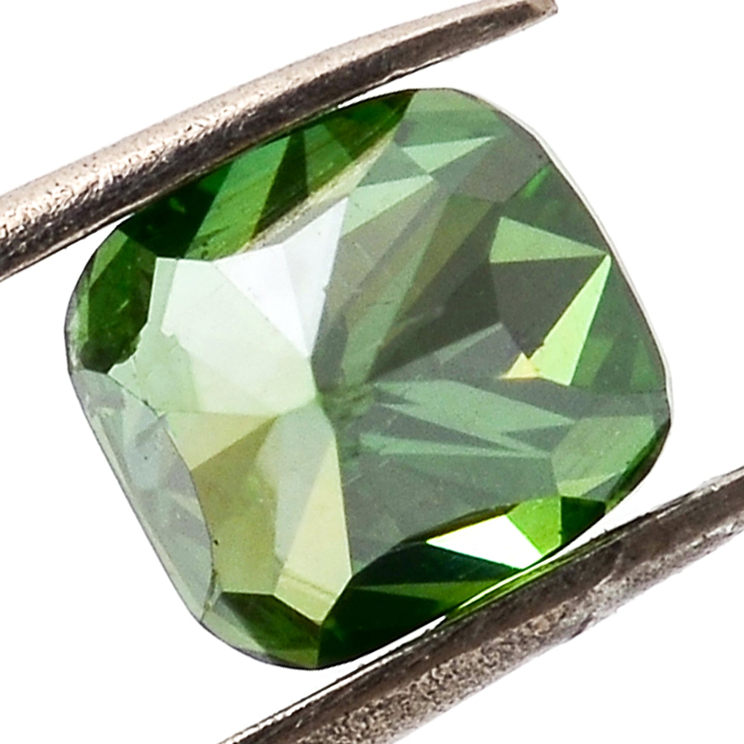 0.34 Green Diamond Cushion Loose Diamond
