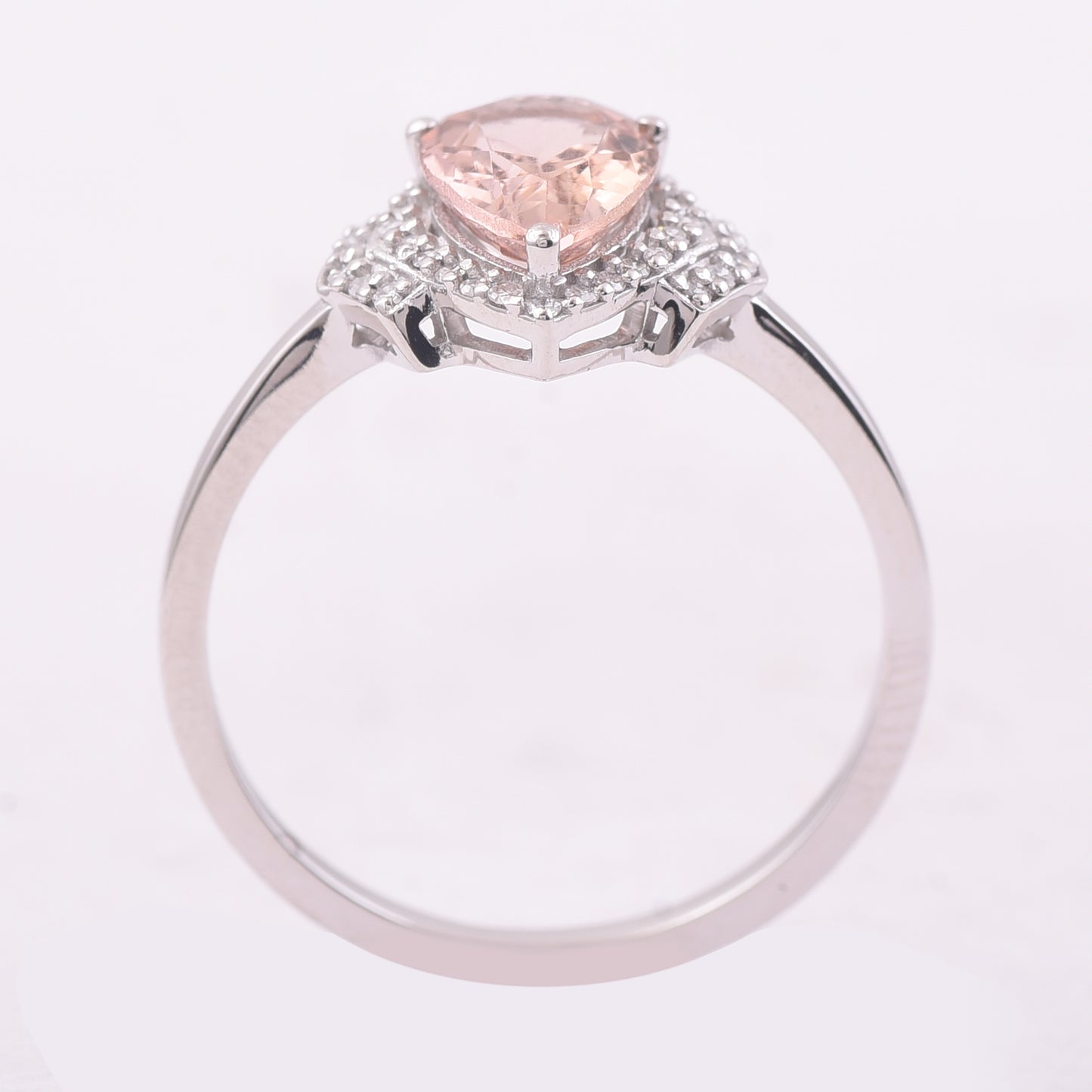 1.33 Ct Pear Mixed Cut Natural Tourmaline 950 Platinum Ring