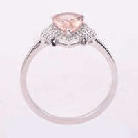 1.33 Ct Pear Mixed Cut Natural Tourmaline 950 Platinum Ring