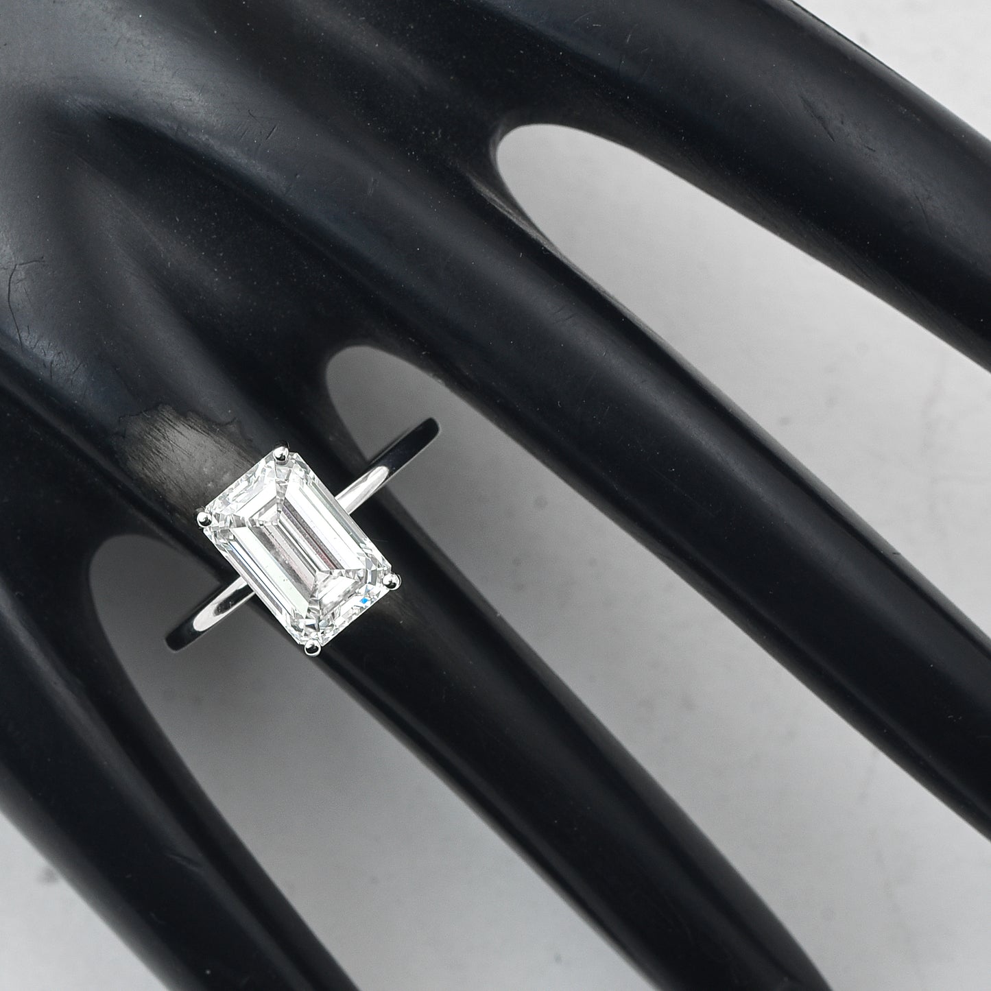 3.00 Carats Lab Grown Diamond 14K Gold Ring