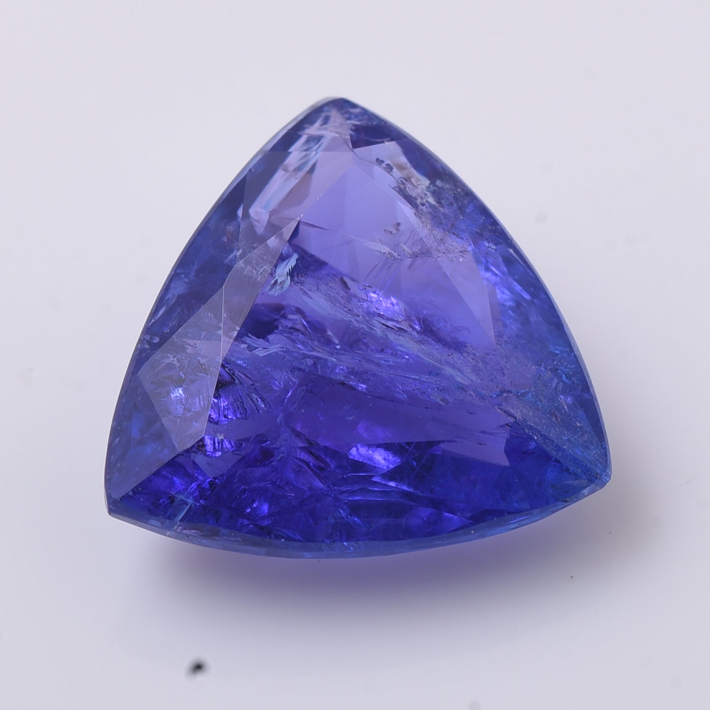 7.94 Natural Zoisite Tanzanite Triangular Mixed Cut Gemstone