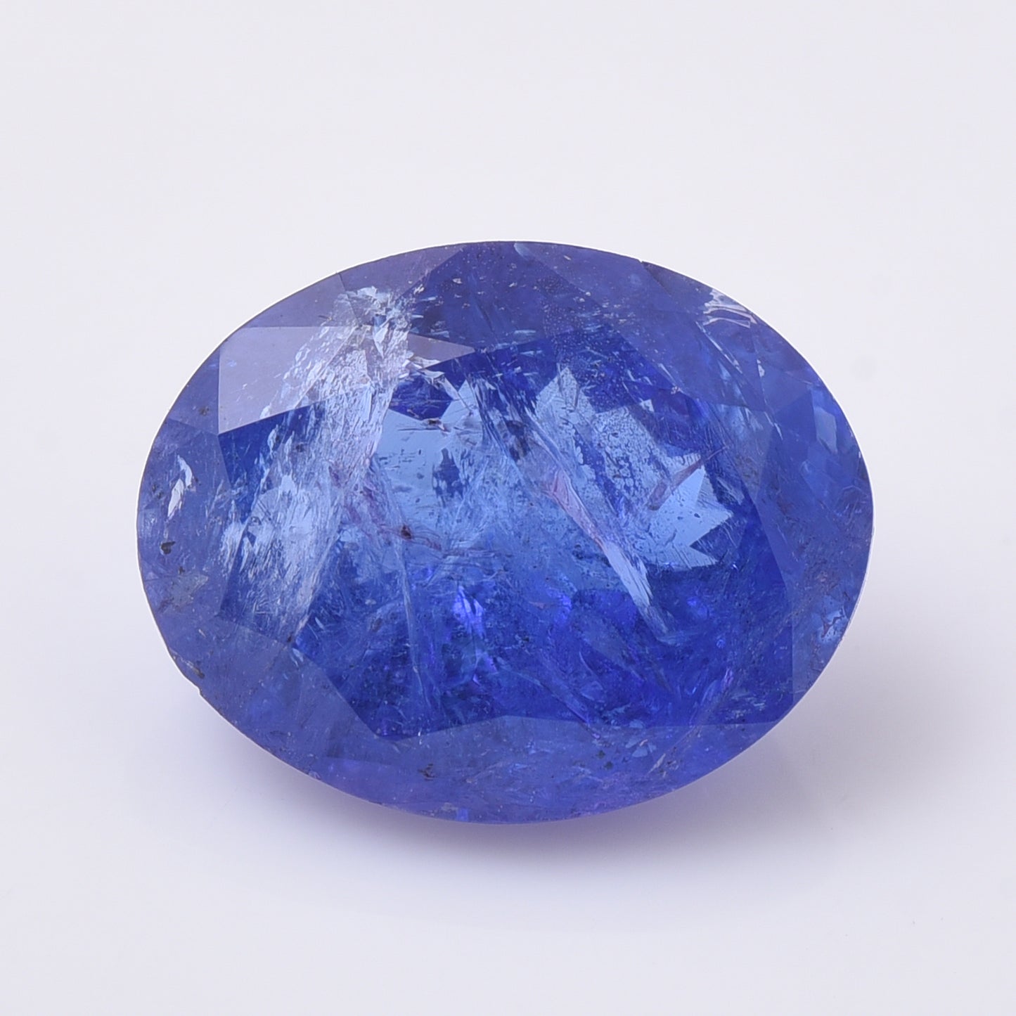 6.06 Natural Zoisite Tanzanite Oval Mixed Cut Gemstone