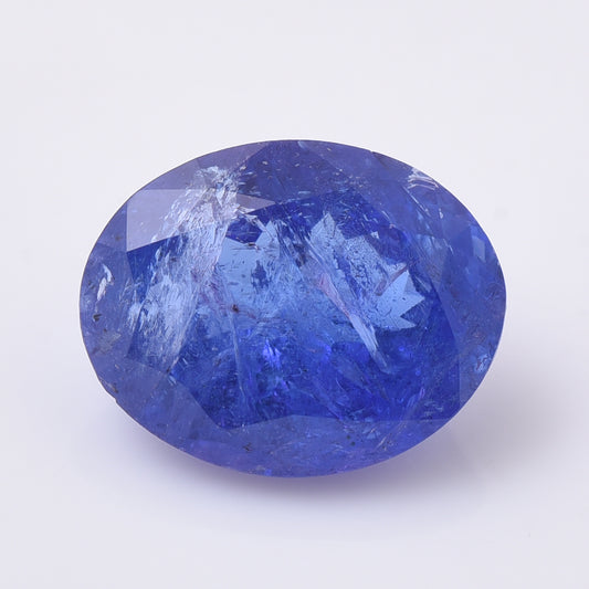 6.06 Natural Zoisite Tanzanite Oval Mixed Cut Gemstone
