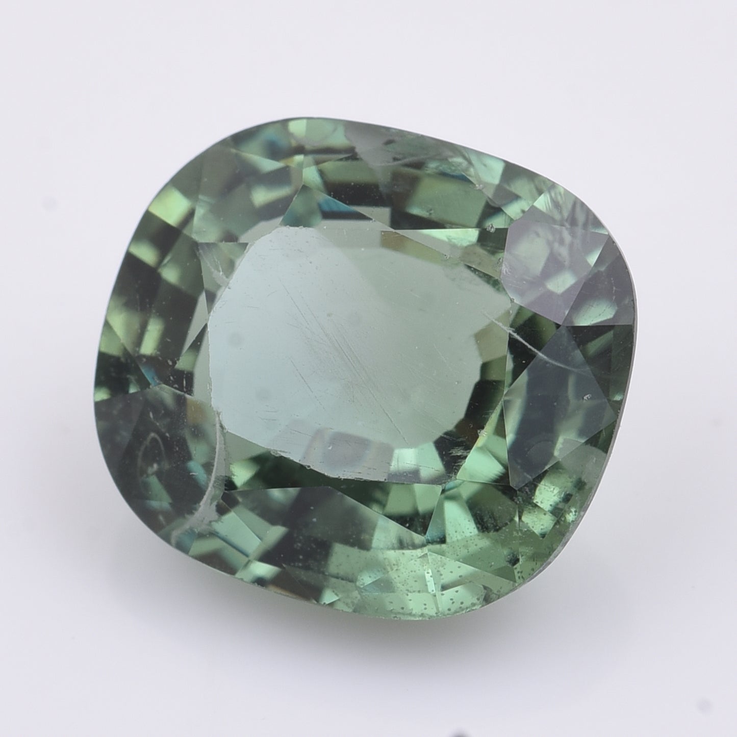 6.03 Natural Apatite Rectangular Cushion Mixed Cut Gemstone