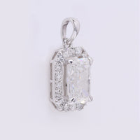 2.34 Carats Lab Grown Diamond 14K Gold Pendant