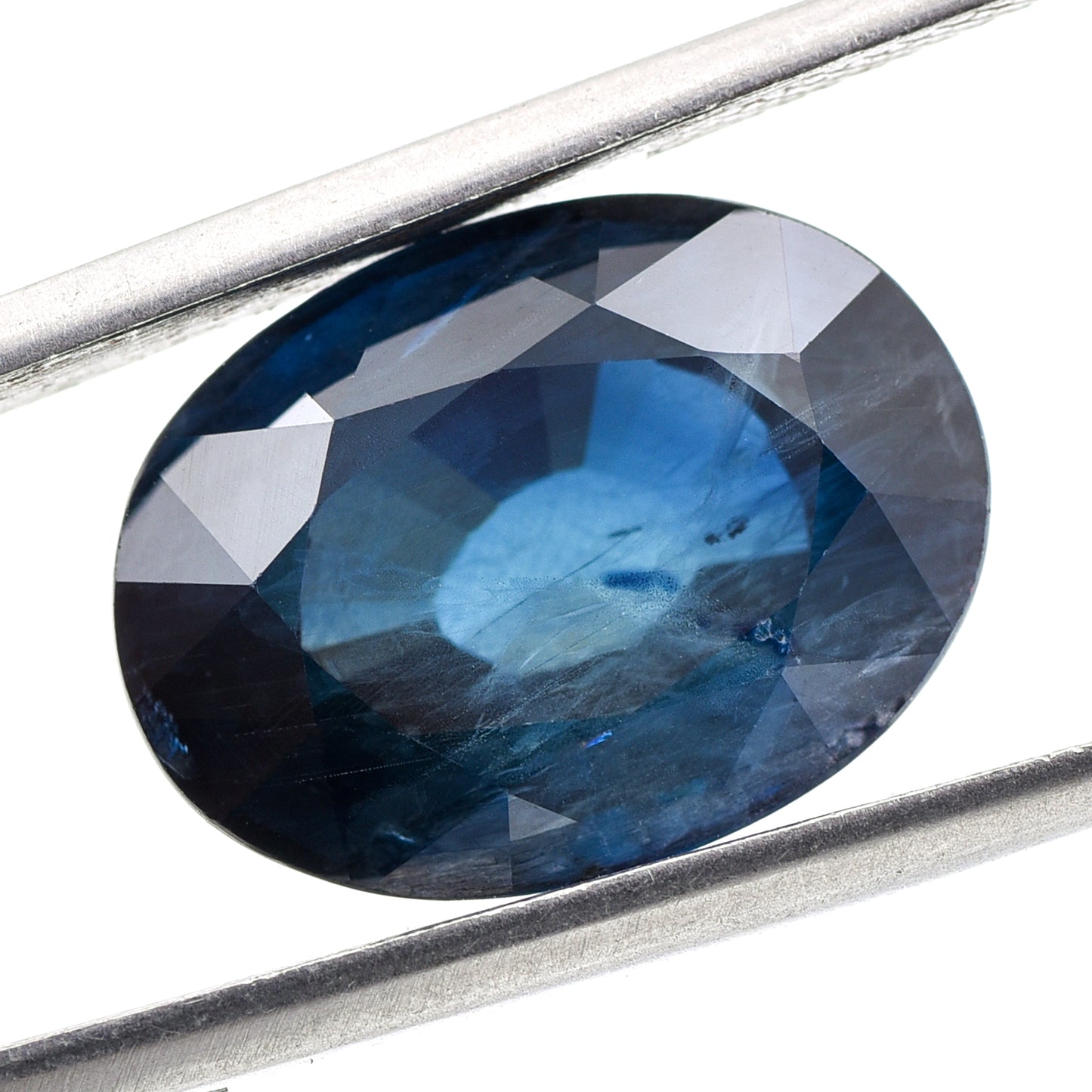 16.12 Natural Corundum Sapphire Oval Mixed Cut Gemstone