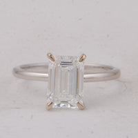 2.52 Carats Lab Grown Diamond 14K Gold Ring