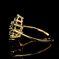 1.84 Ct Round Sapphire 14K Gold Ring