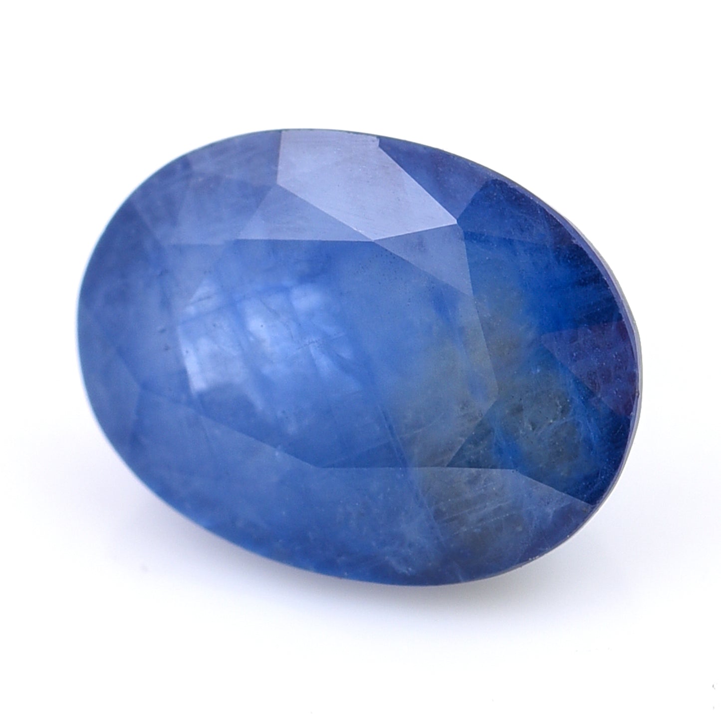 3.52 Natural Corundum Sapphire Oval Mixed Cut Gemstone