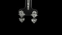 5.03 Carats Lab Grown Diamond 14K Gold Earrings