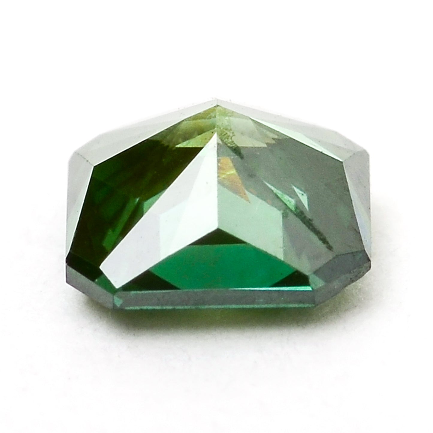 0.4 Green Diamond Octagon Loose Diamond