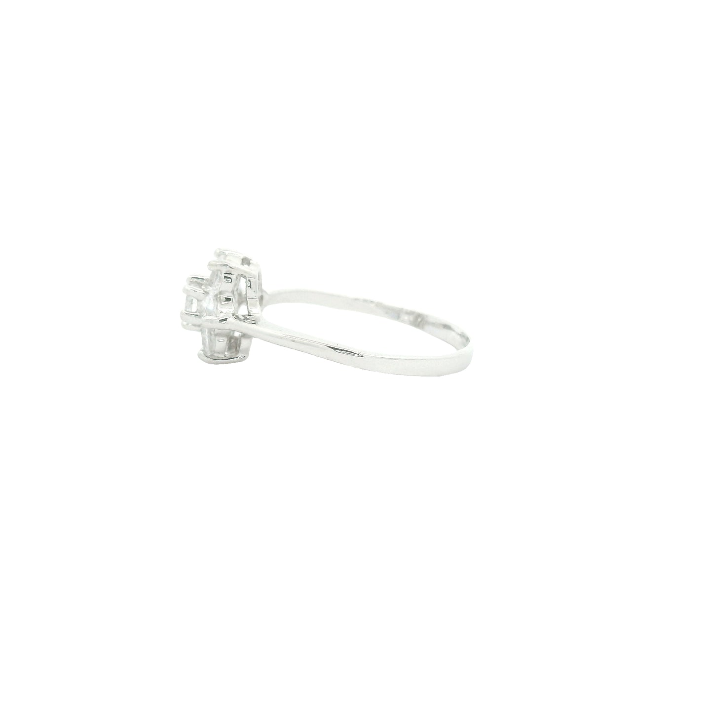 0.90 Ct Cubic Zirconia 925 Sterling Silver Ring