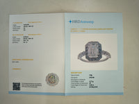 3.02 Carats Lab Grown Diamond 14K Gold Ring