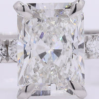 2.20 Carats Lab Grown Diamond 950 Platinum Ring