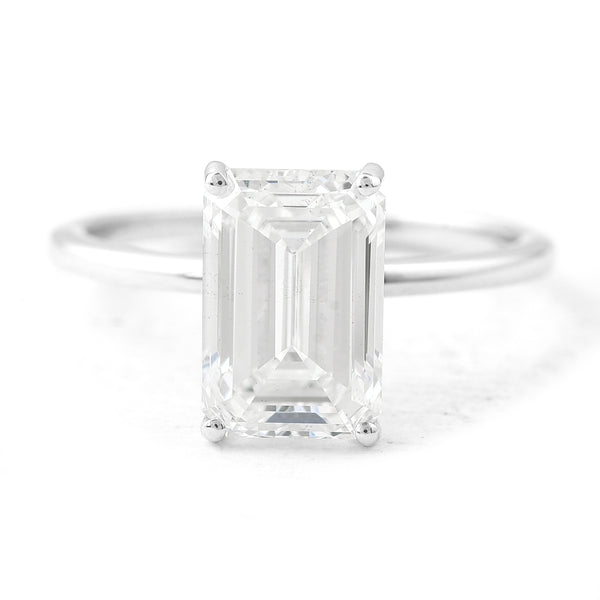 3.00 Carats Lab Grown Diamond 14K Gold Ring
