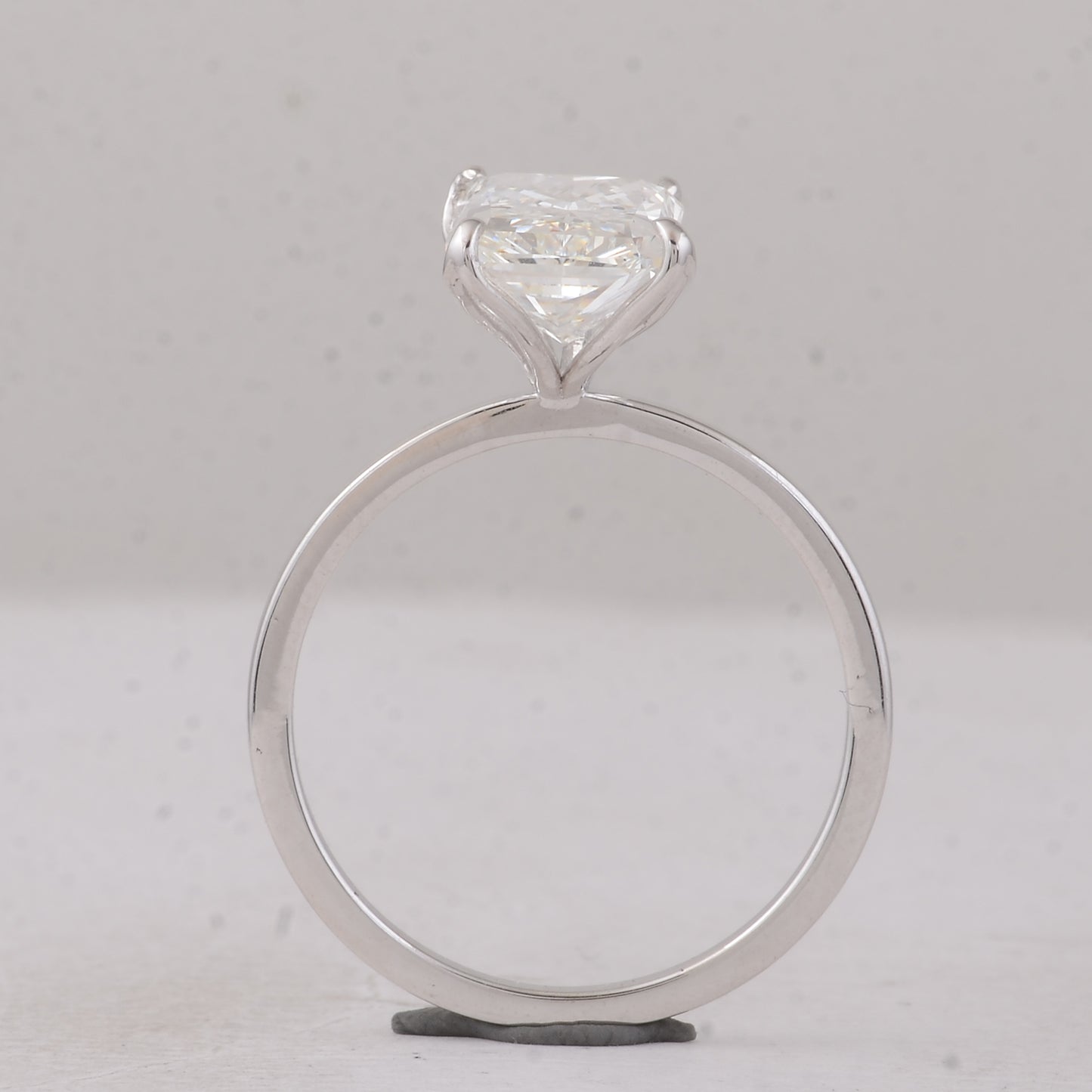 3.00 Carats Lab Grown Diamond 14K Gold Ring
