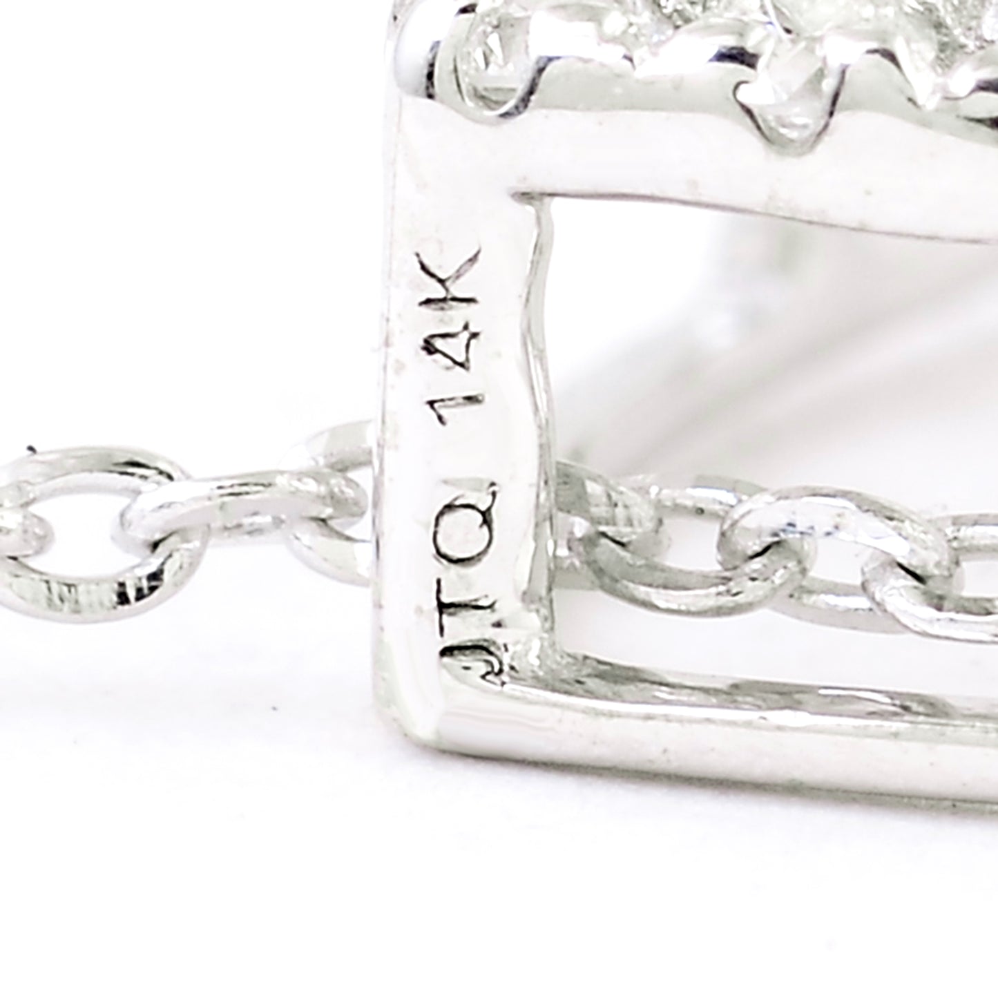 4.75 Carats Lab Grown Diamond 14K Gold Pendant