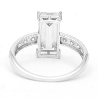 3.05 Carats Lab Grown Diamond 14K Gold Ring