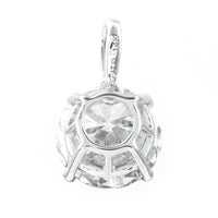 3.06 Carats Lab Grown Diamond 14K Gold Pendant