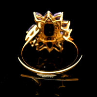2.24 Ct Octagon Tourmaline 14K Gold Ring
