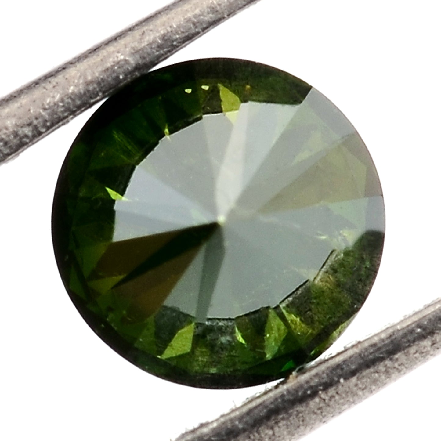 0.62 Green Diamond Round Loose Gemstone