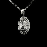 2.28 Carats Lab Grown Diamond 14K Gold Pendant