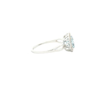 1.83 Carats Blue Lab Grown Diamond 14K Gold Ring