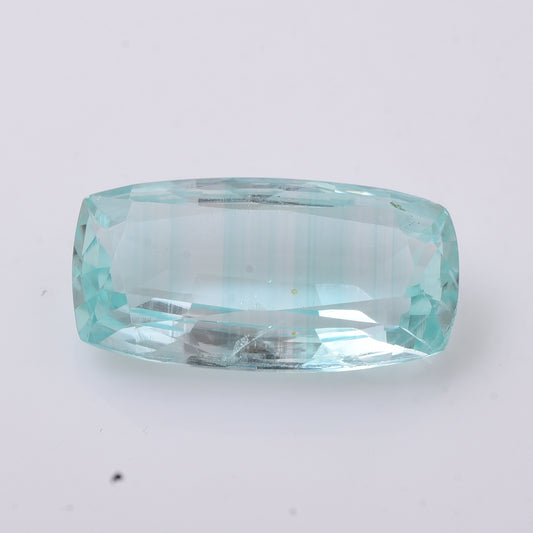 5.2 Natural Beryl Emerald Rectangular Cushion Mixed Cut Gemstone
