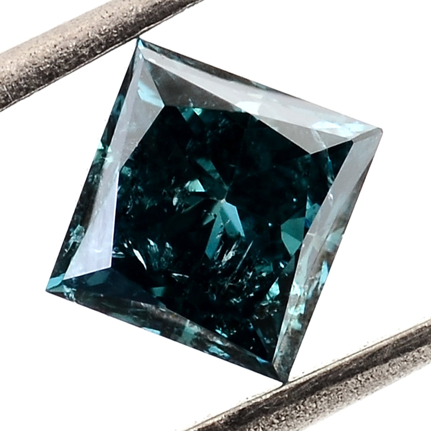 0.24 Blue Diamond Sqaure Loose Gemstone