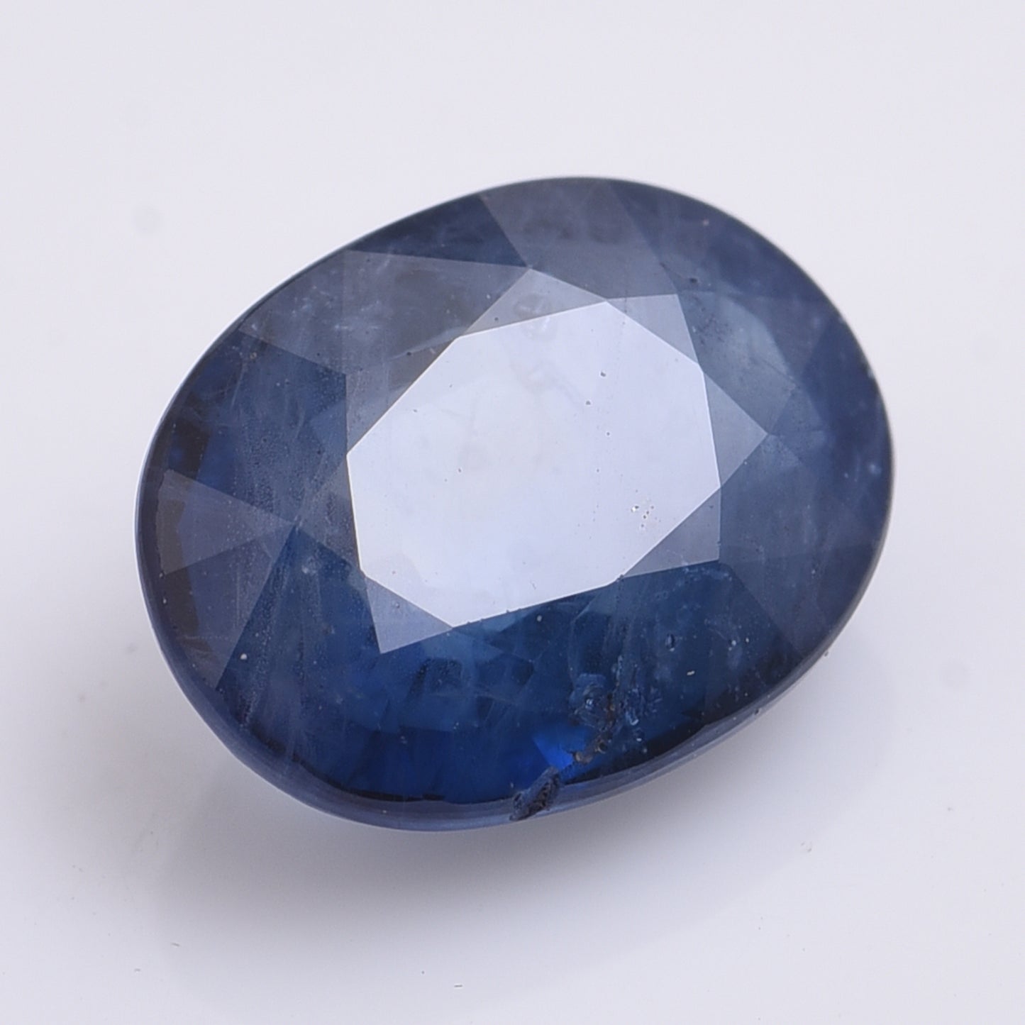 2.42 Natural Corundum Sapphire Oval Mixed Cut Gemstone