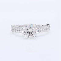 2.39 Carats Lab Grown Diamond 14K Gold Ring