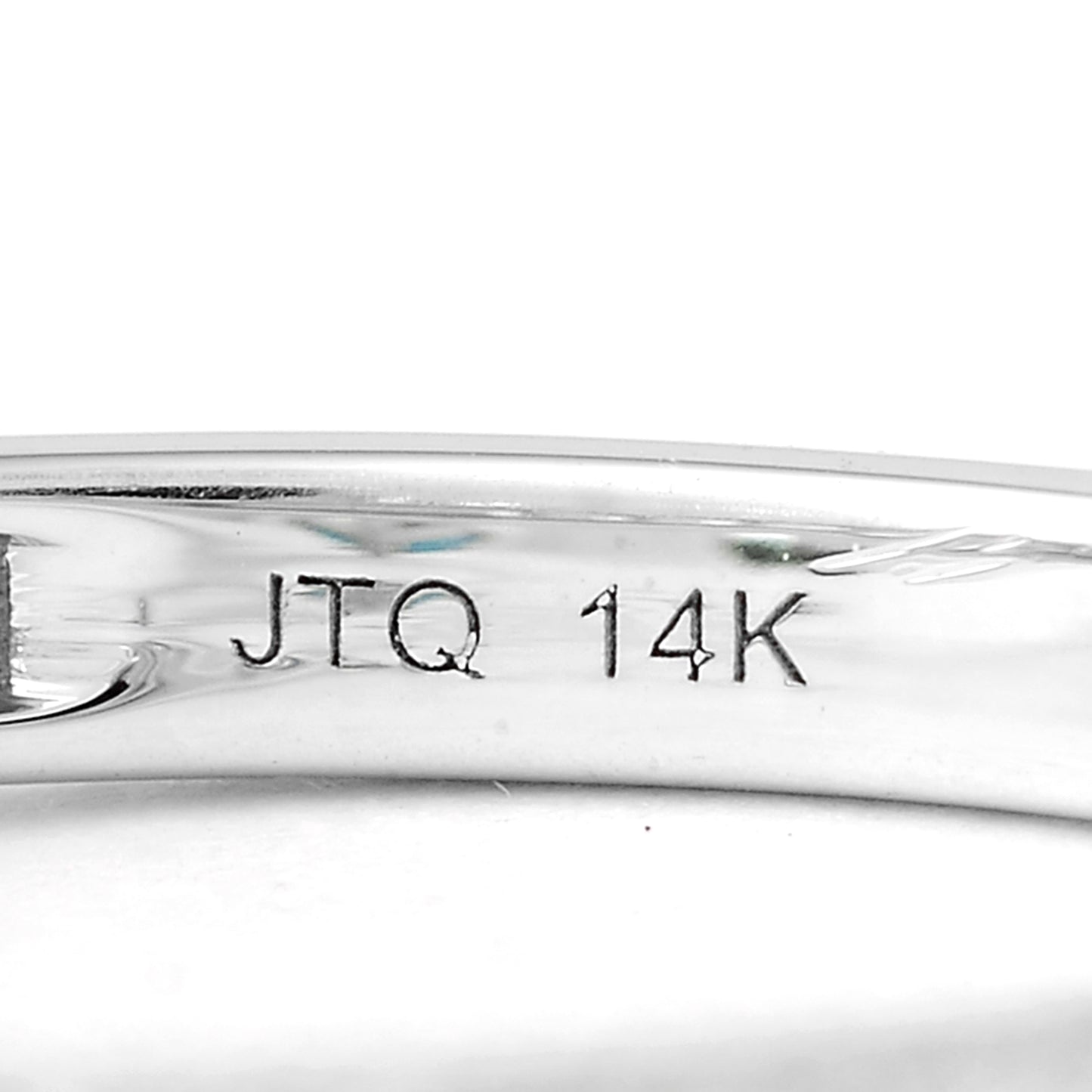 1.42 Carats Blue Lab Grown Diamond 14K Gold Ring