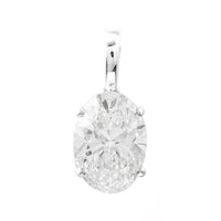 2.06 Carats Lab Grown Diamond 14K Gold Pendant
