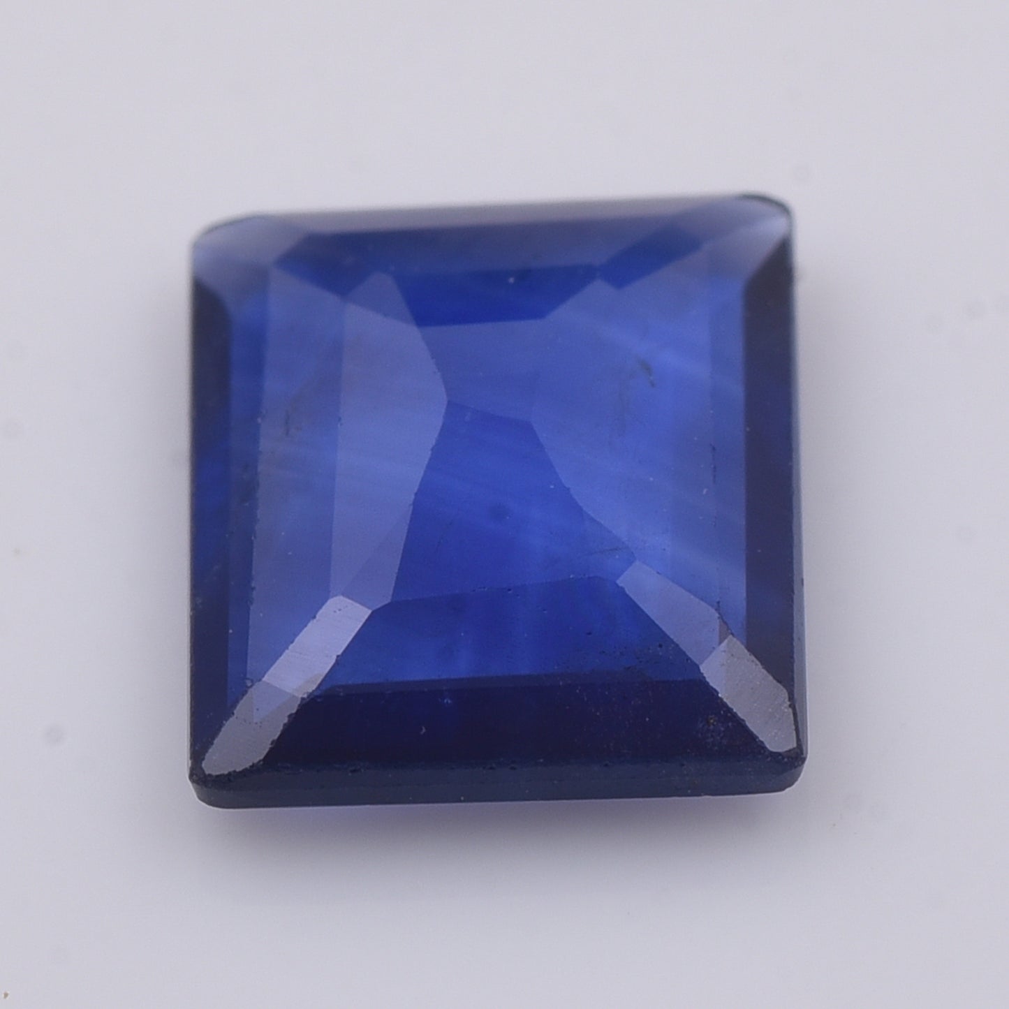 2 Natural Corundum Sapphire Rectangular Step Cut Gemstone