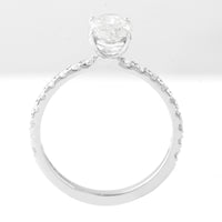 1.90 Carats Lab Grown Diamond 950 Platinum Ring