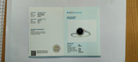 1.10 Ct Round Mixed Cut Natural Sapphire 14K Gold Ring