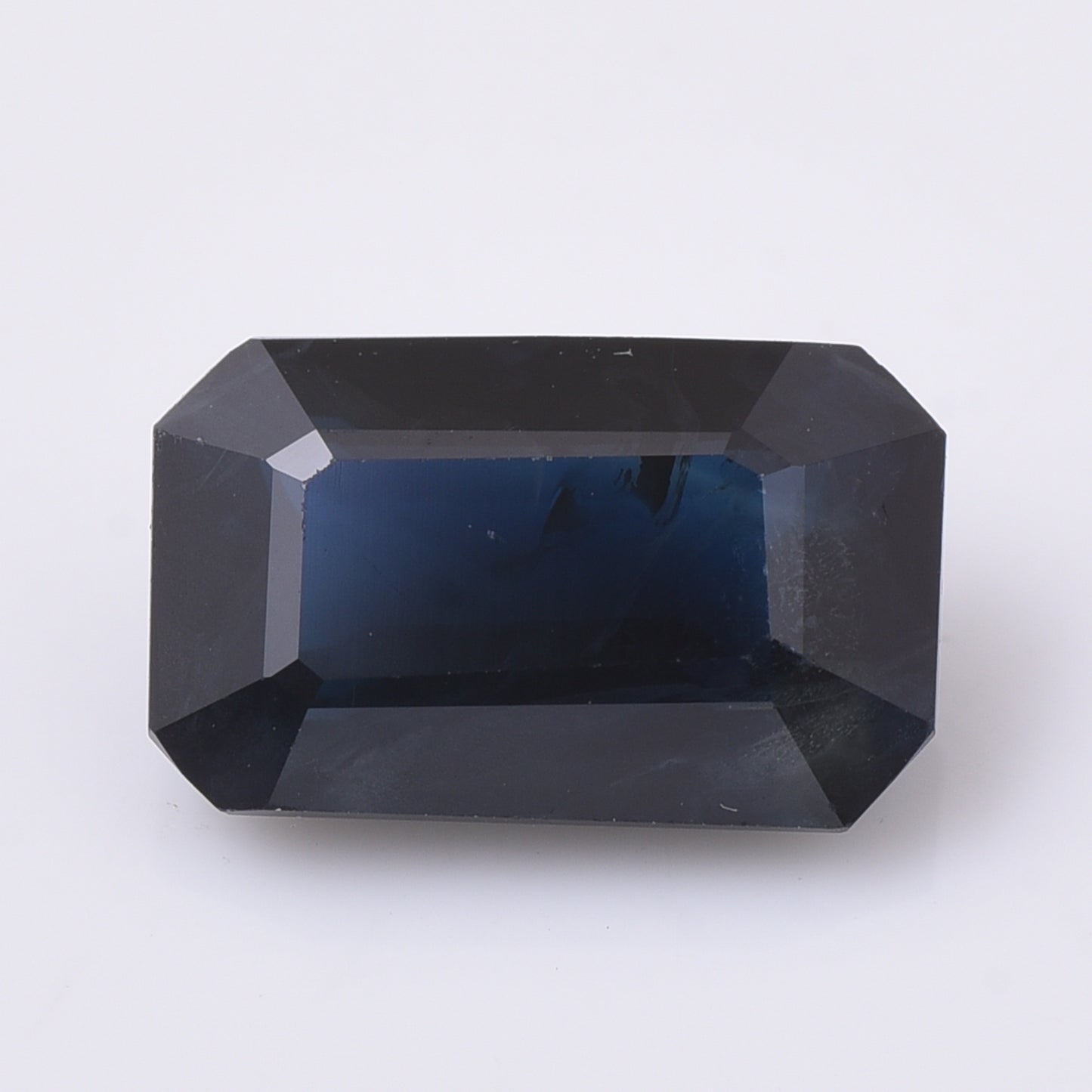 2.87 Natural Corundum Sapphire Emerald Cut Gemstone