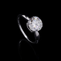 2.58 Carats Lab Grown Diamond 14K Gold Ring