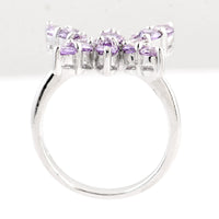 7.37 Ct Cubic Zirconia 925 Sterling Silver Ring