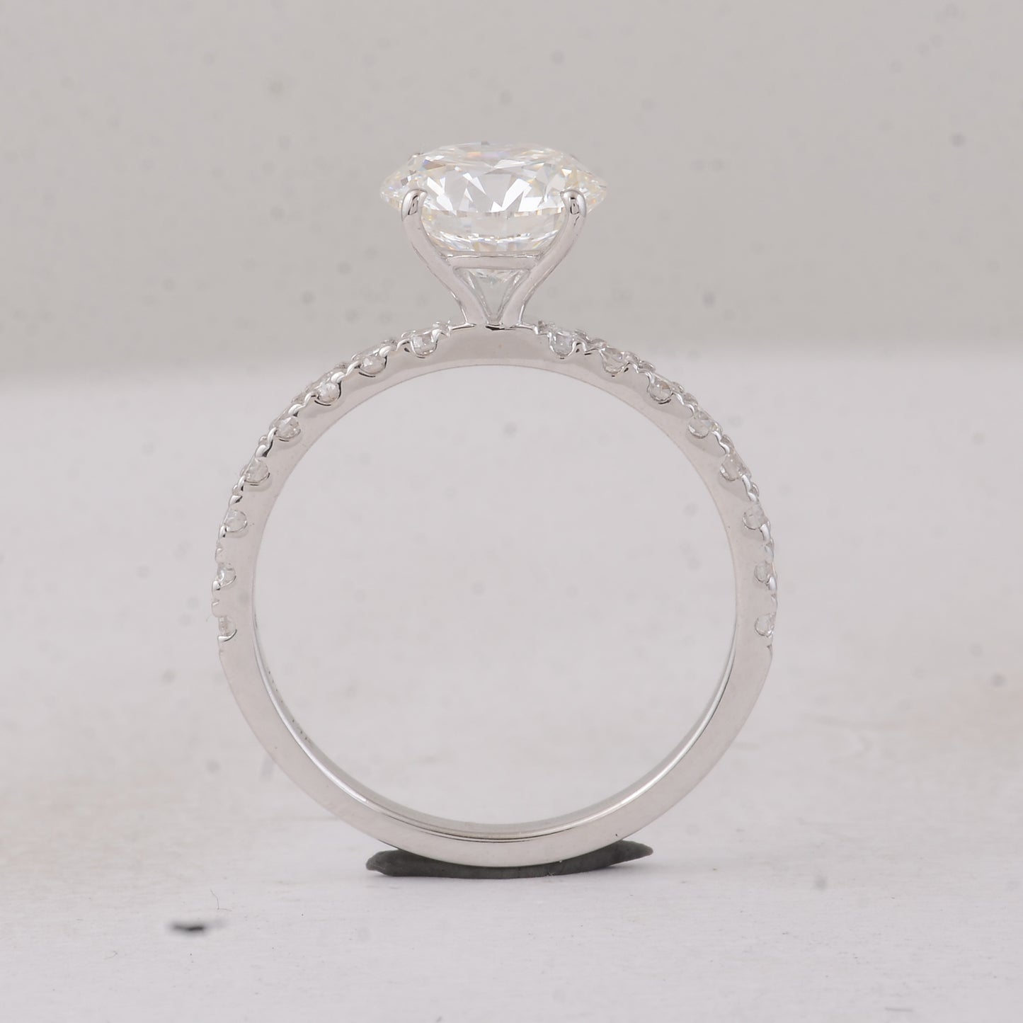 2.44 Carats Lab Grown Diamond 14K Gold Ring