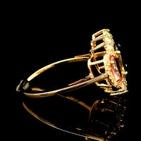 2.24 Ct Oval Tourmaline 14K Gold Ring